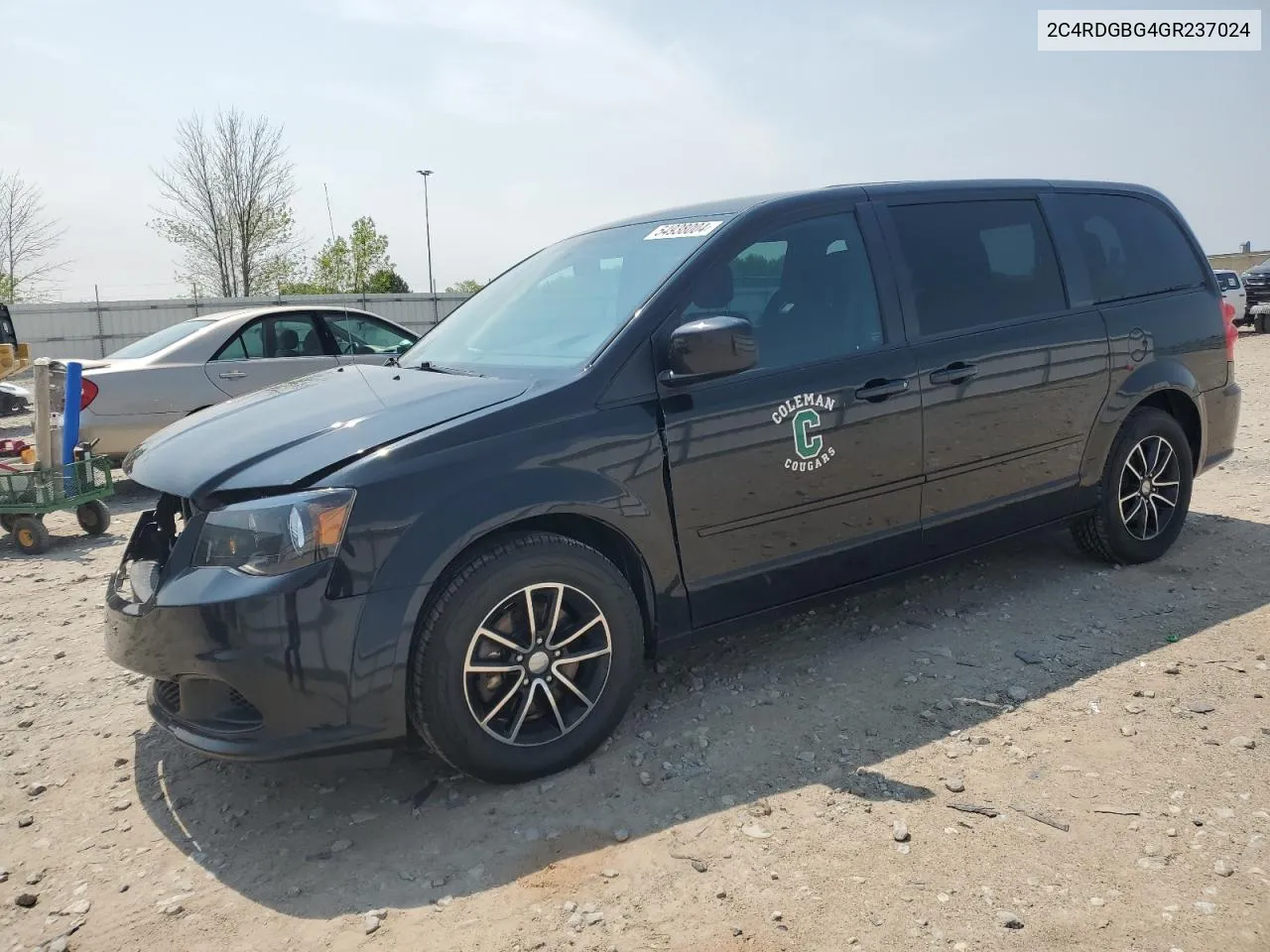 2C4RDGBG4GR237024 2016 Dodge Grand Caravan Se