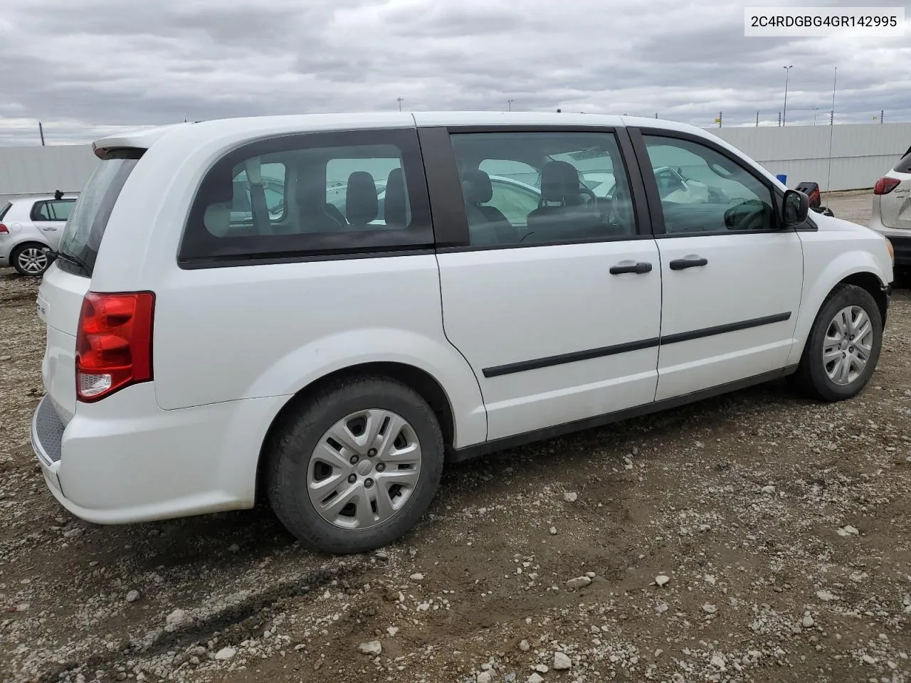 2016 Dodge Grand Caravan Se VIN: 2C4RDGBG4GR142995 Lot: 54947254