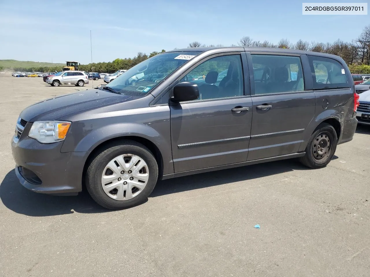 2016 Dodge Grand Caravan Se VIN: 2C4RDGBG5GR397011 Lot: 55154554