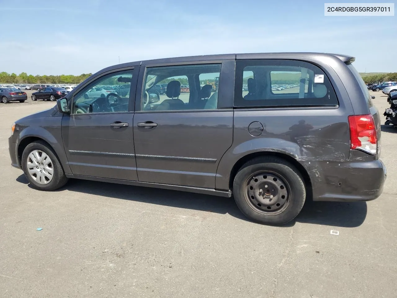 2C4RDGBG5GR397011 2016 Dodge Grand Caravan Se