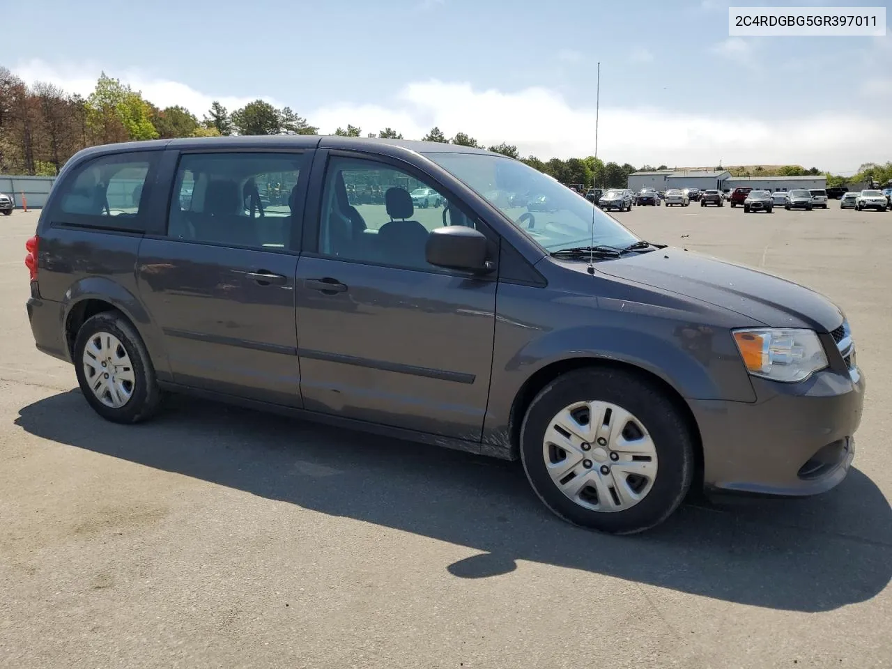 2016 Dodge Grand Caravan Se VIN: 2C4RDGBG5GR397011 Lot: 55154554