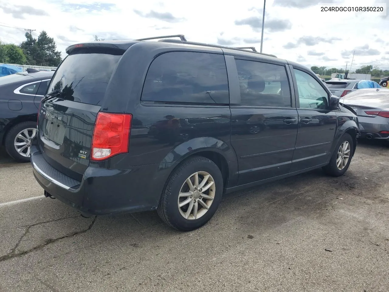 2C4RDGCG1GR350220 2016 Dodge Grand Caravan Sxt