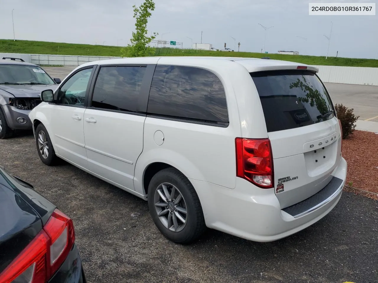 2016 Dodge Grand Caravan Se VIN: 2C4RDGBG1GR361767 Lot: 55204994