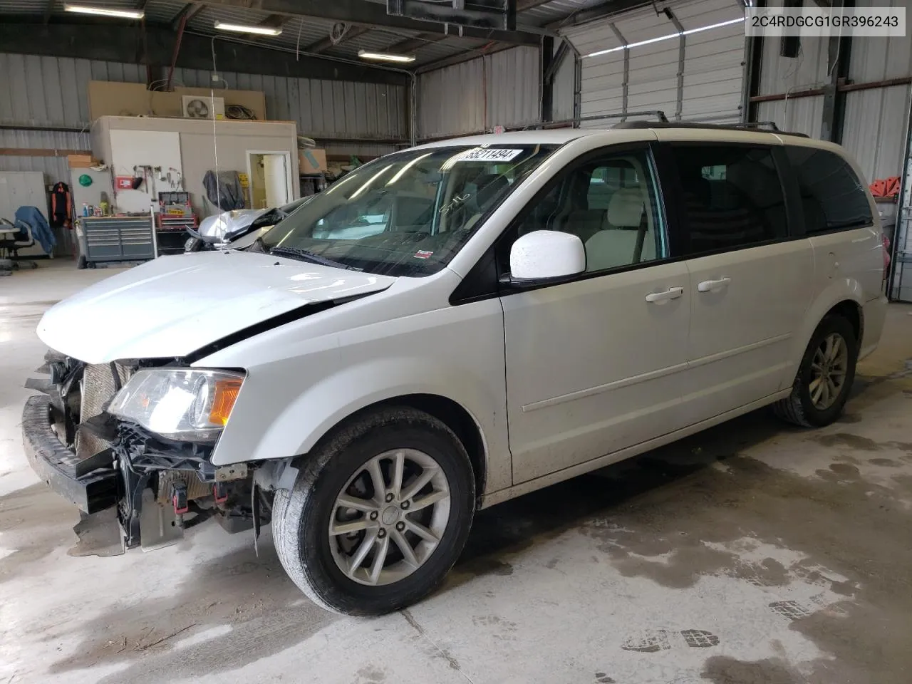 2C4RDGCG1GR396243 2016 Dodge Grand Caravan Sxt