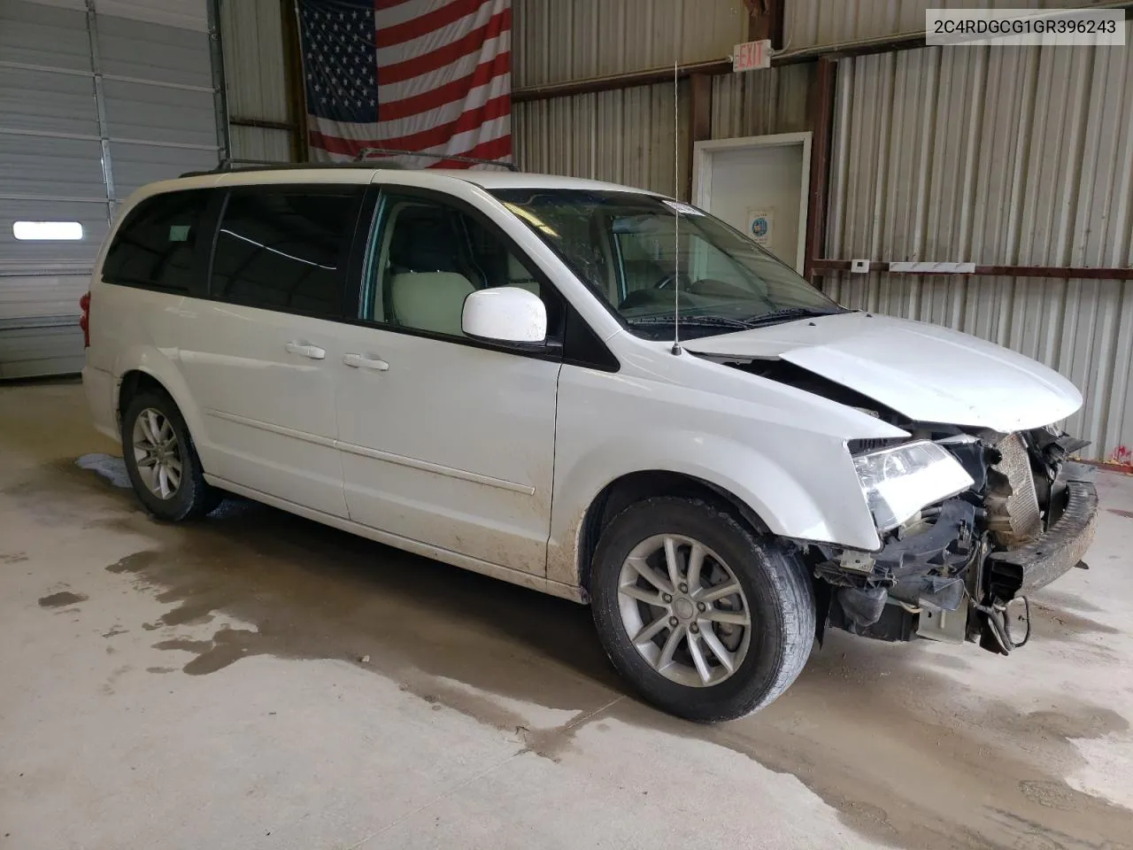 2C4RDGCG1GR396243 2016 Dodge Grand Caravan Sxt