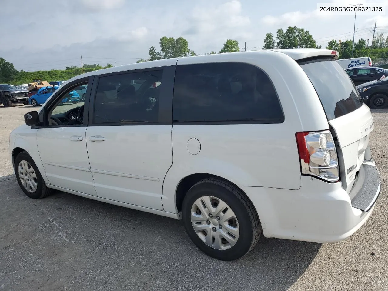 2016 Dodge Grand Caravan Se VIN: 2C4RDGBG0GR321325 Lot: 55479384