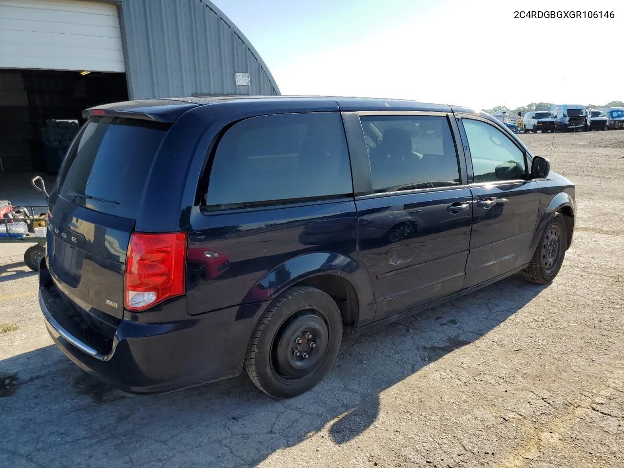 2C4RDGBGXGR106146 2016 Dodge Grand Caravan Se