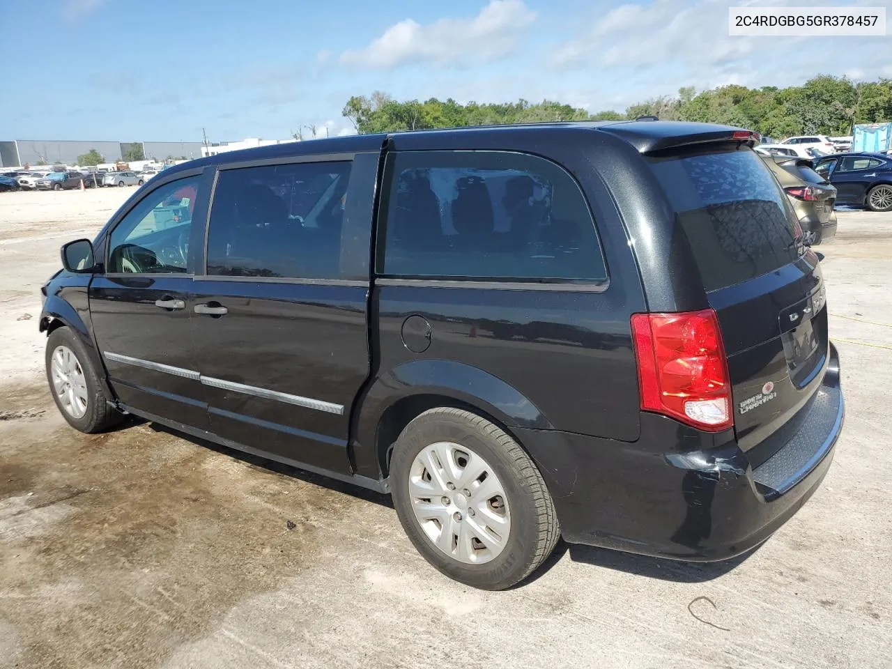 2C4RDGBG5GR378457 2016 Dodge Grand Caravan Se