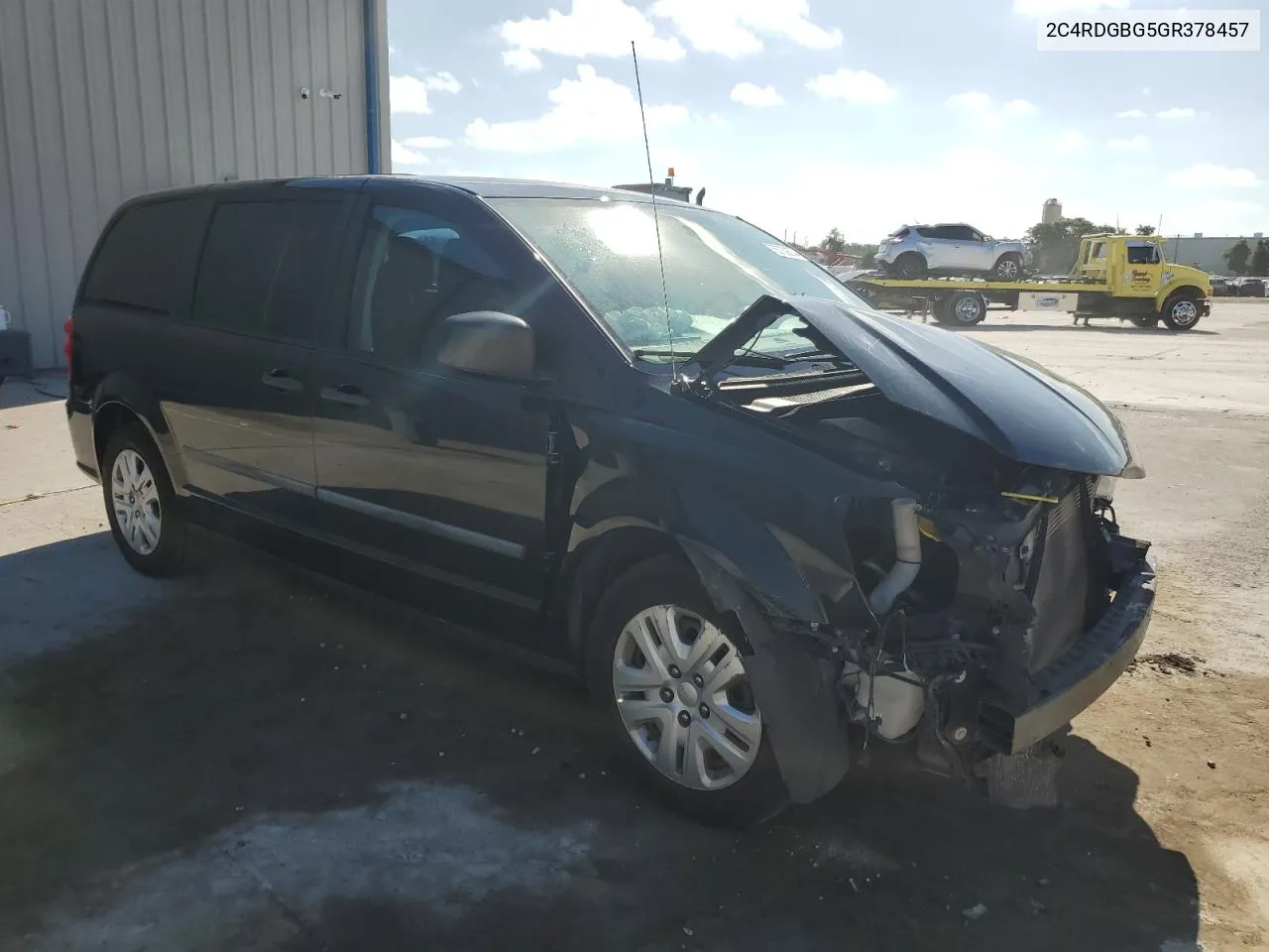 2C4RDGBG5GR378457 2016 Dodge Grand Caravan Se