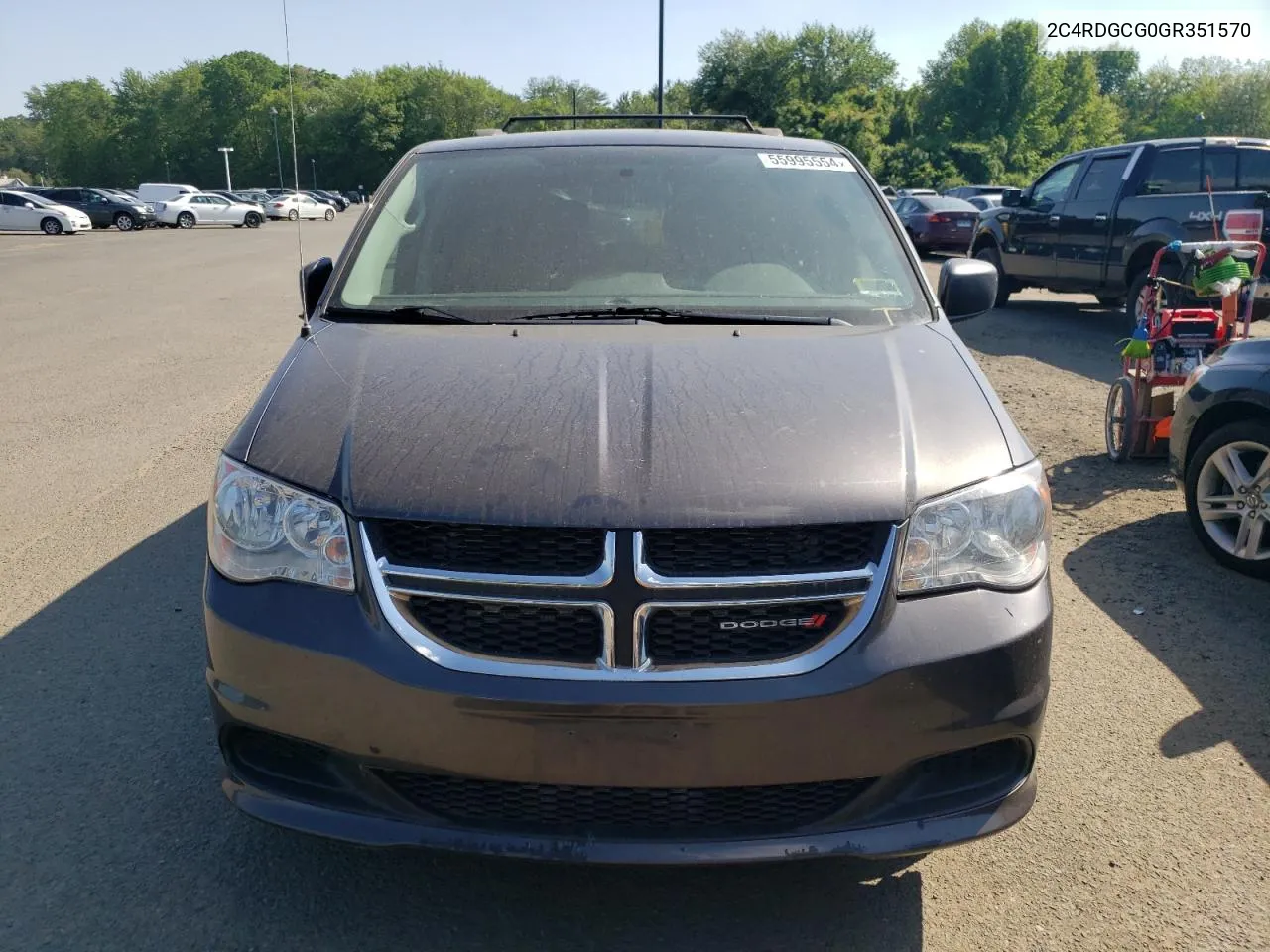 2C4RDGCG0GR351570 2016 Dodge Grand Caravan Sxt