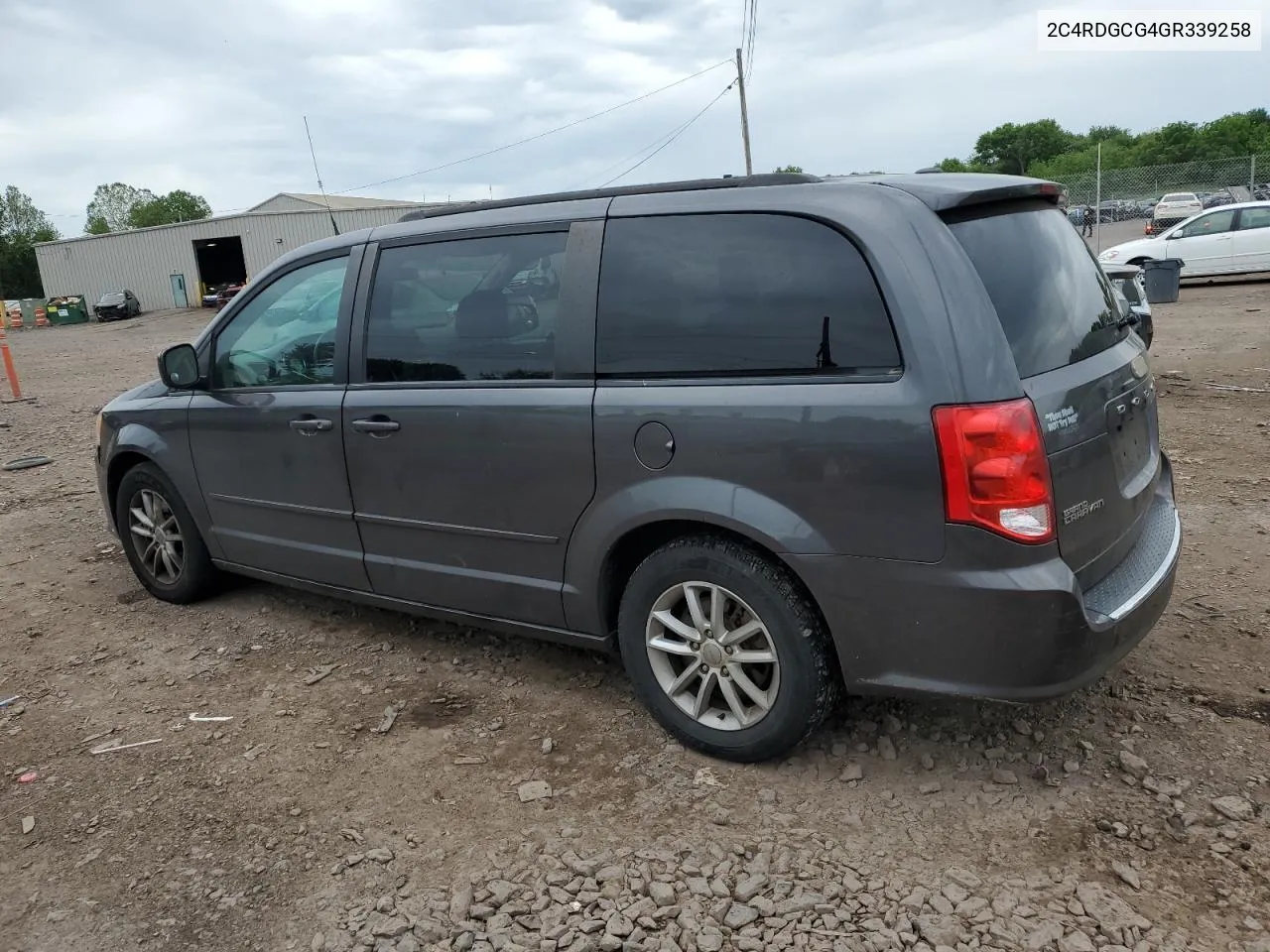 2C4RDGCG4GR339258 2016 Dodge Grand Caravan Sxt