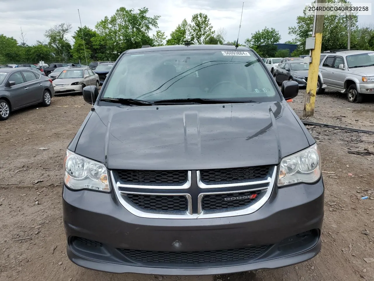 2C4RDGCG4GR339258 2016 Dodge Grand Caravan Sxt