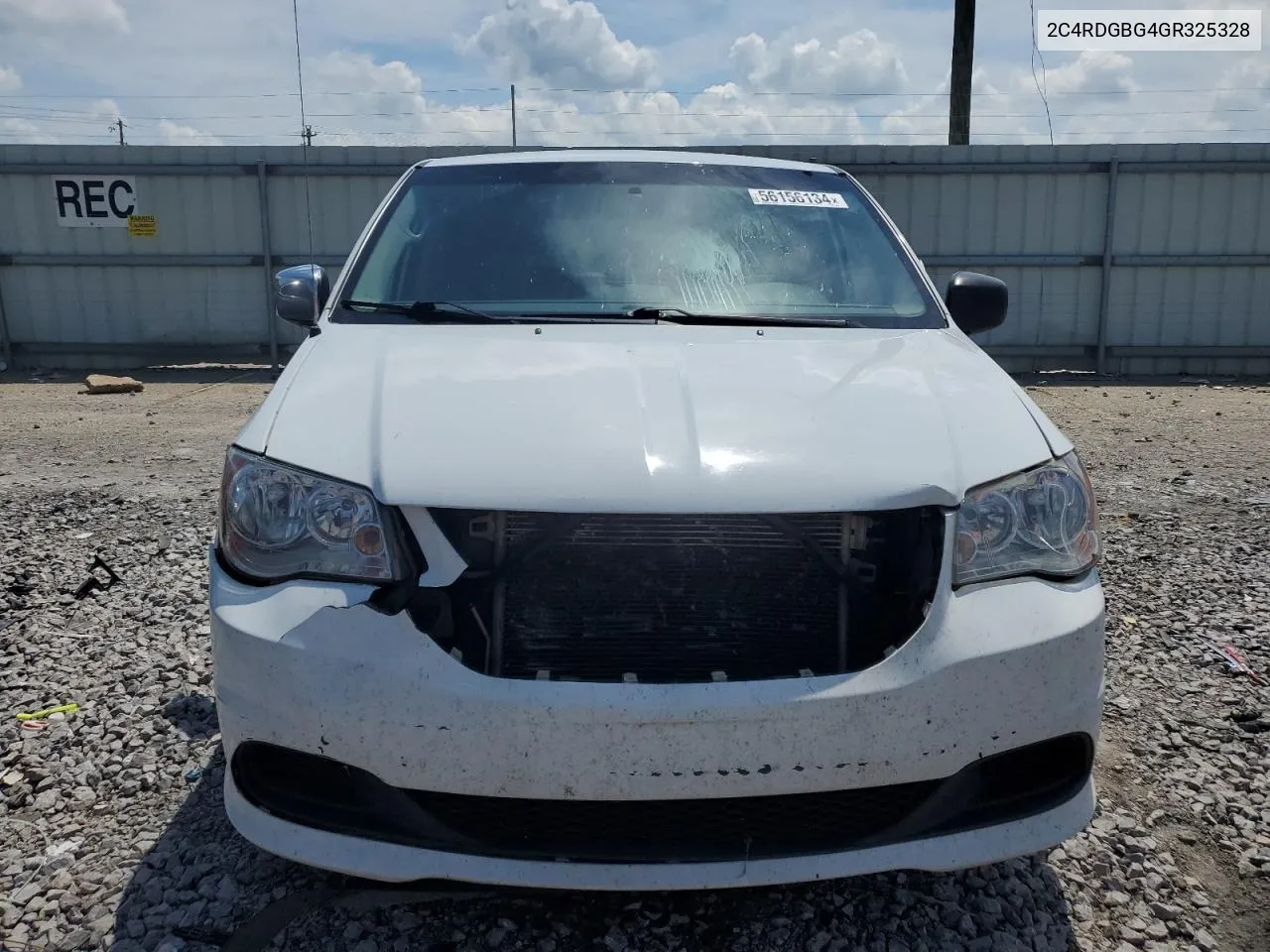 2C4RDGBG4GR325328 2016 Dodge Grand Caravan Se