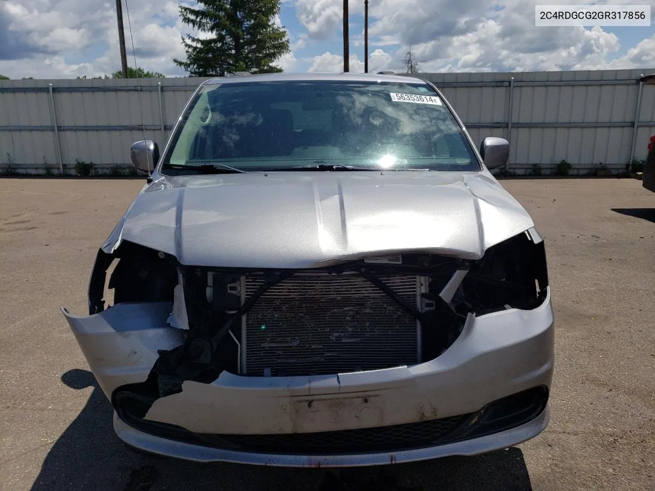 2C4RDGCG2GR317856 2016 Dodge Grand Caravan Sxt