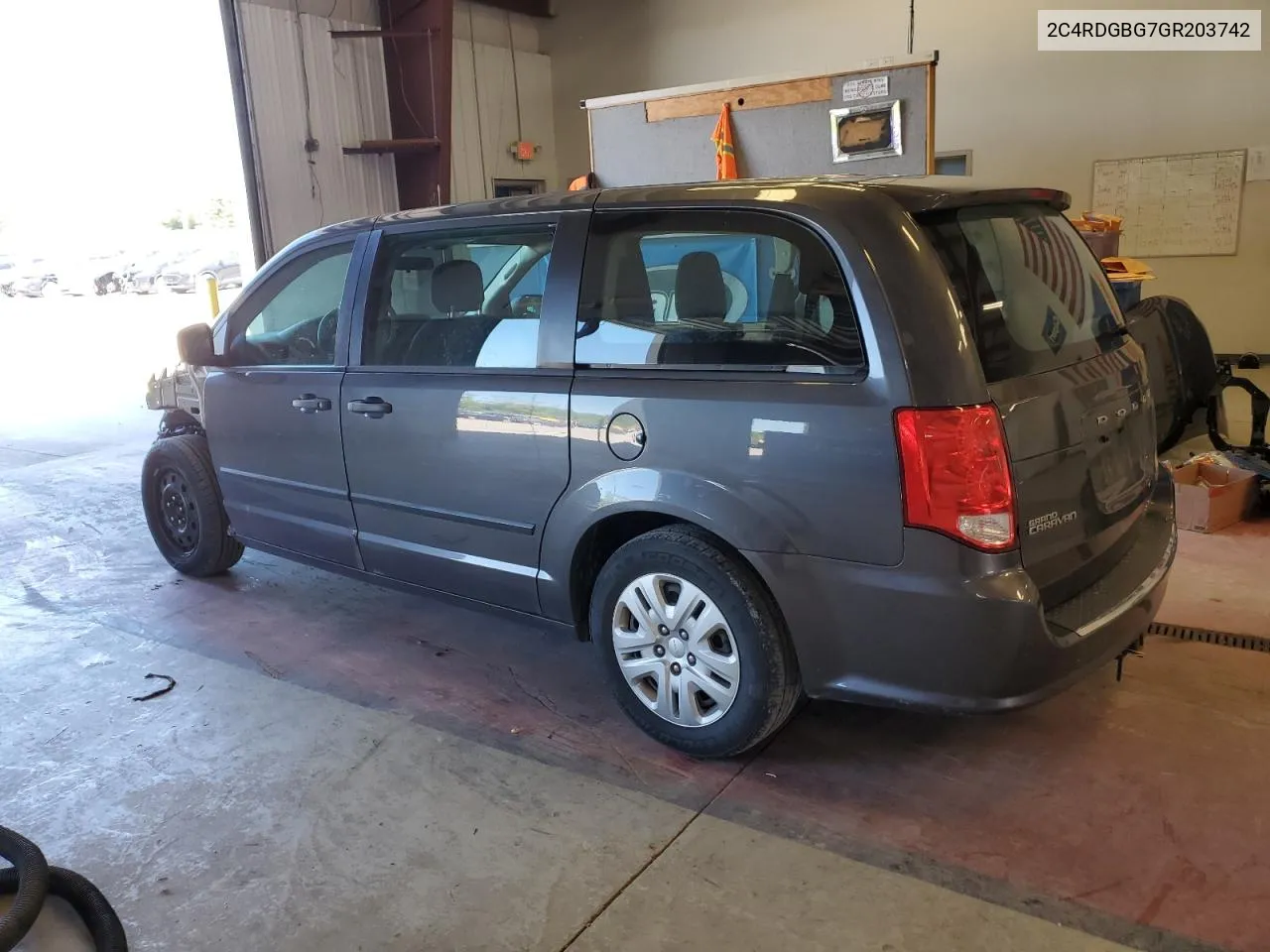 2C4RDGBG7GR203742 2016 Dodge Grand Caravan Se