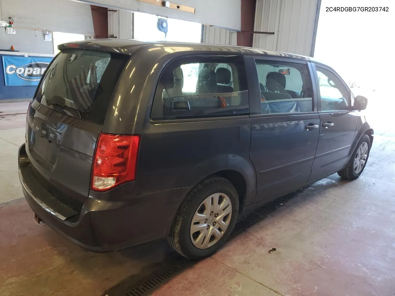 2C4RDGBG7GR203742 2016 Dodge Grand Caravan Se