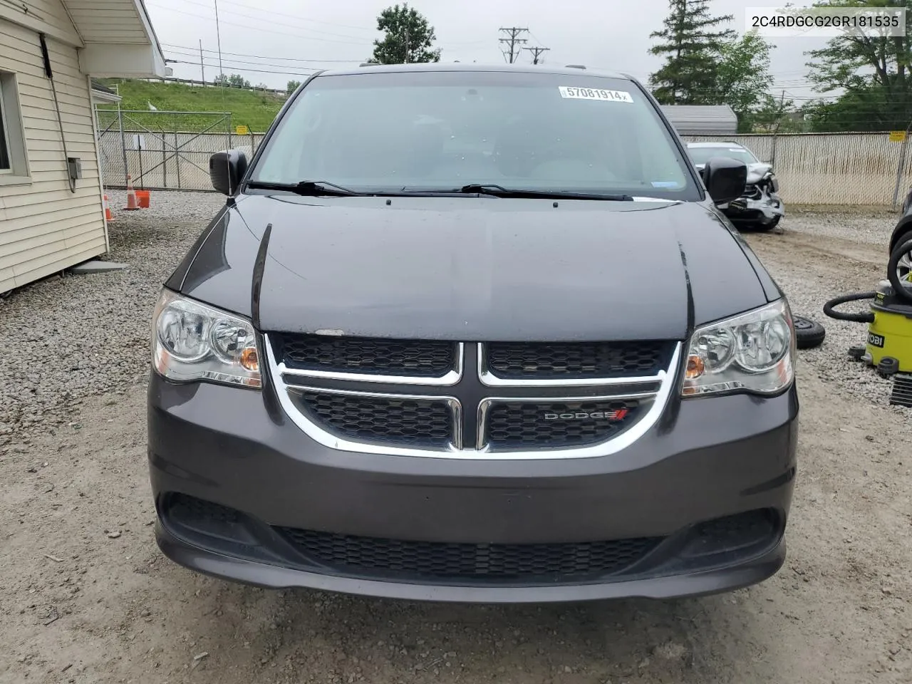 2C4RDGCG2GR181535 2016 Dodge Grand Caravan Sxt