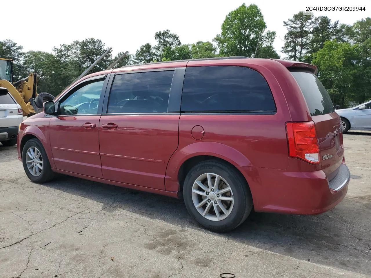 2C4RDGCG7GR209944 2016 Dodge Grand Caravan Sxt