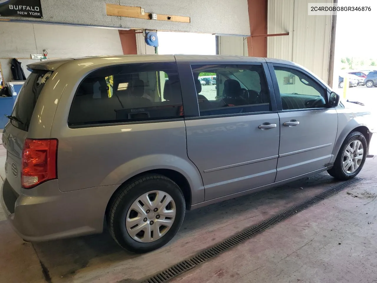 2C4RDGBG8GR346876 2016 Dodge Grand Caravan Se