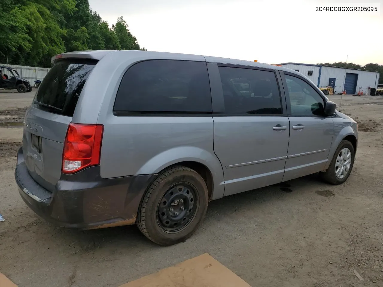 2016 Dodge Grand Caravan Se VIN: 2C4RDGBGXGR205095 Lot: 57216444