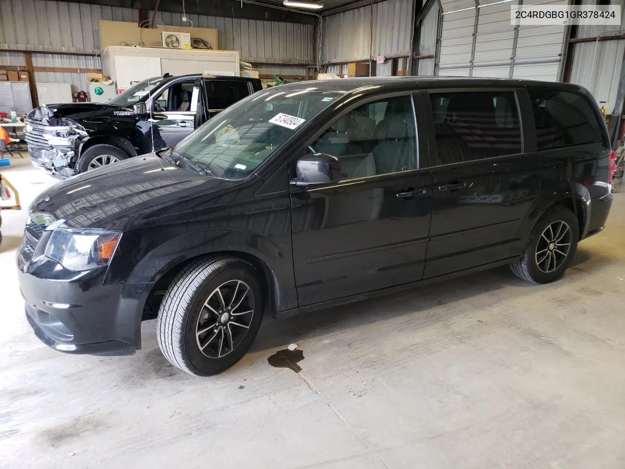 2C4RDGBG1GR378424 2016 Dodge Grand Caravan Se