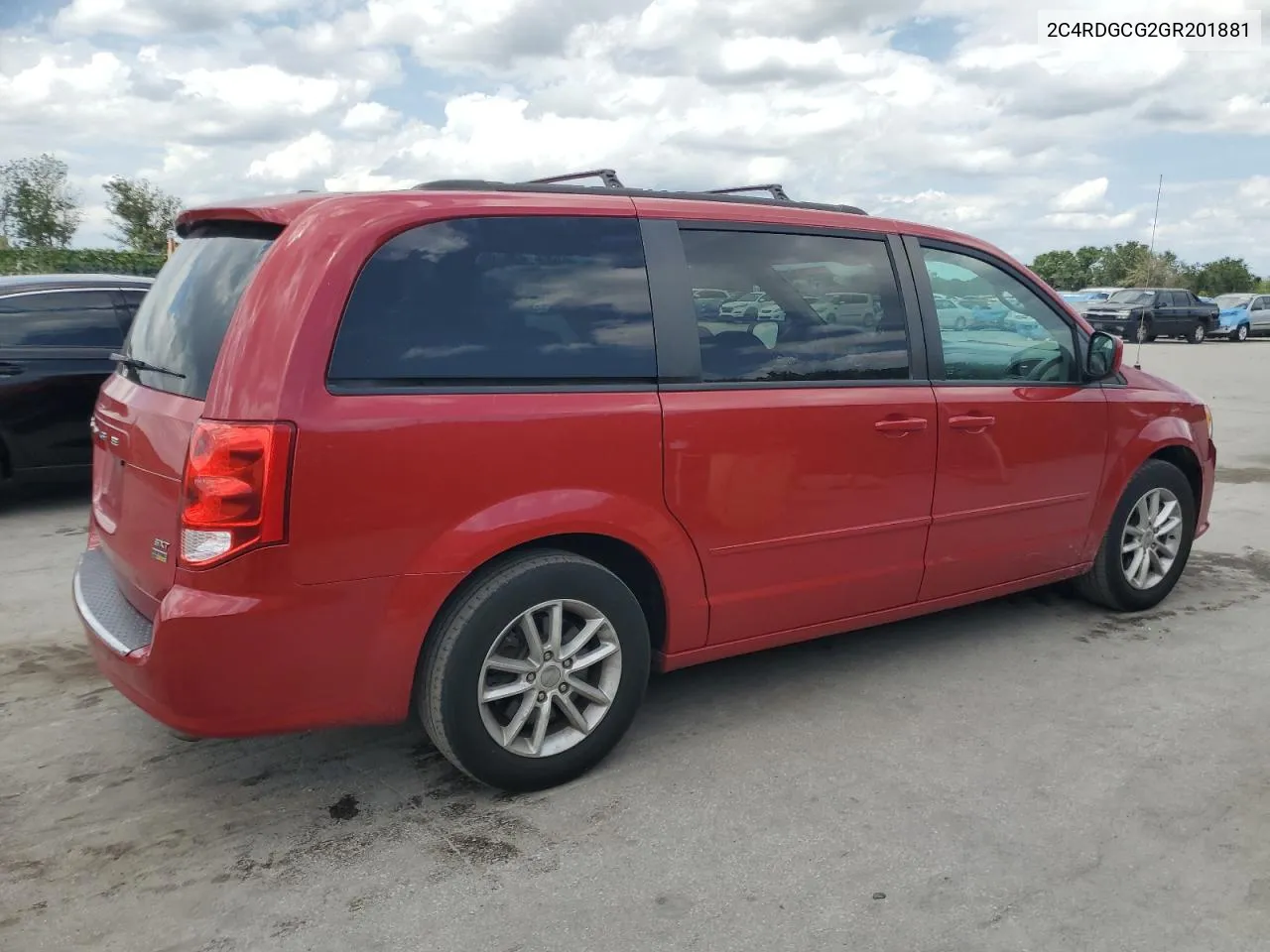 2016 Dodge Grand Caravan Sxt VIN: 2C4RDGCG2GR201881 Lot: 57698214