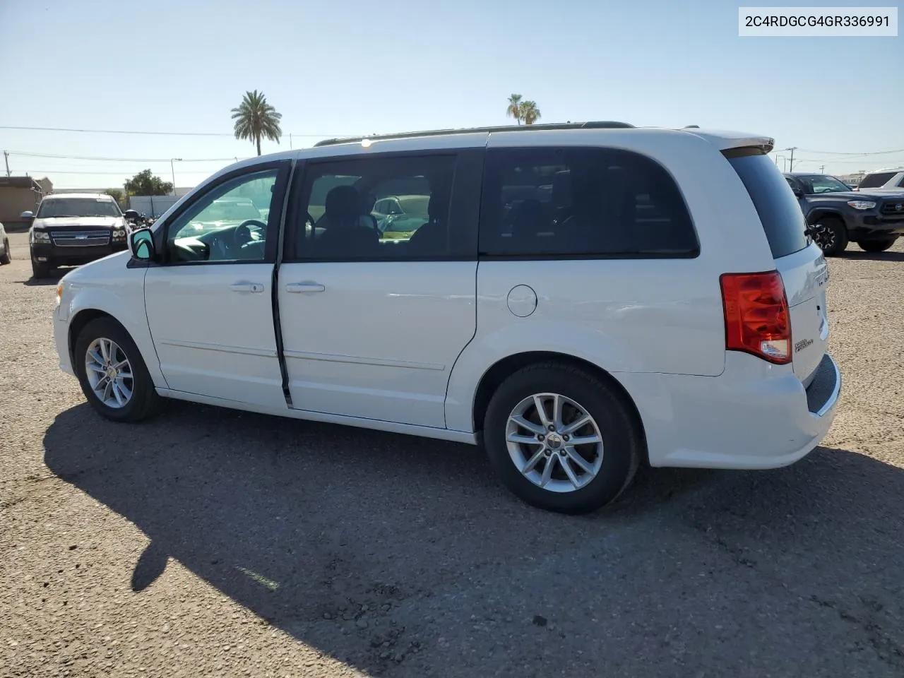 2C4RDGCG4GR336991 2016 Dodge Grand Caravan Sxt