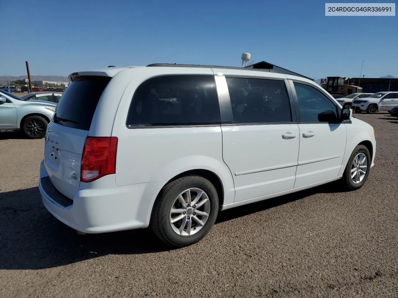 2016 Dodge Grand Caravan Sxt VIN: 2C4RDGCG4GR336991 Lot: 59966544