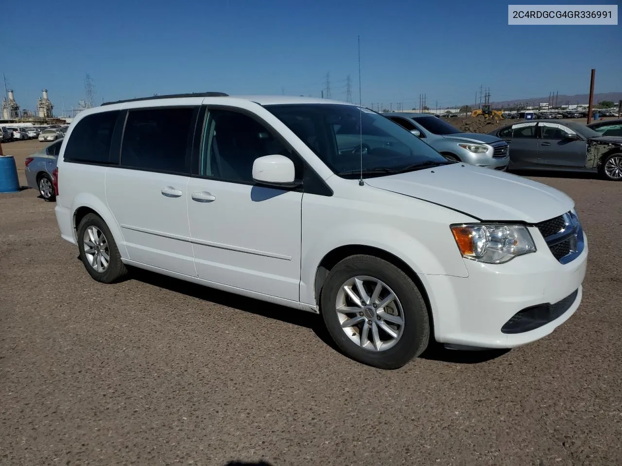 2016 Dodge Grand Caravan Sxt VIN: 2C4RDGCG4GR336991 Lot: 59966544