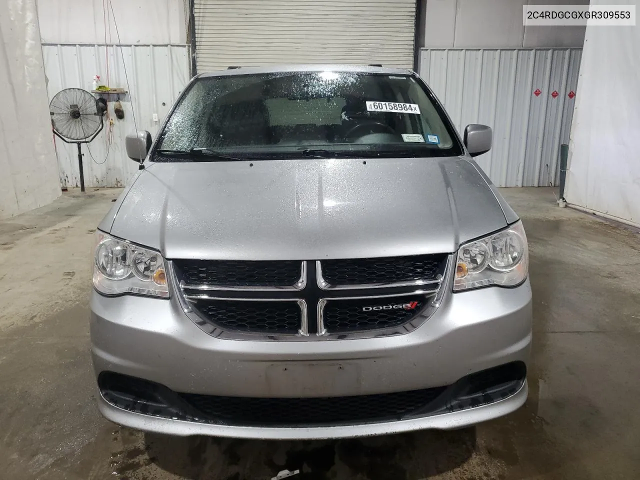 2C4RDGCGXGR309553 2016 Dodge Grand Caravan Sxt