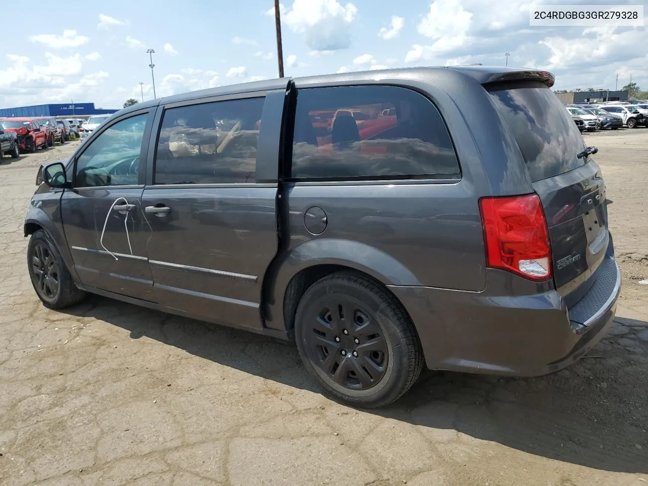 2016 Dodge Grand Caravan Se VIN: 2C4RDGBG3GR279328 Lot: 64316064