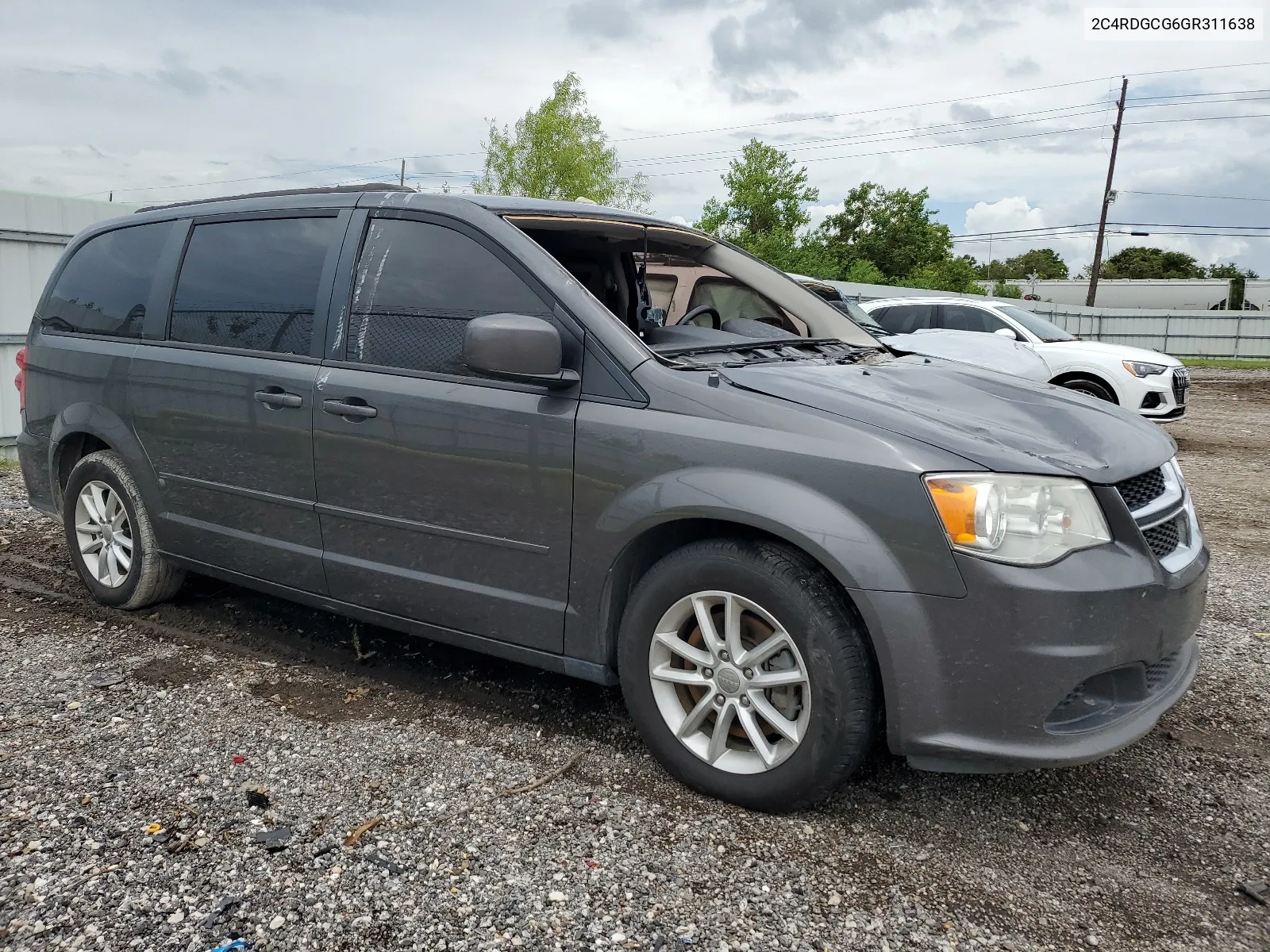 2C4RDGCG6GR311638 2016 Dodge Grand Caravan Sxt