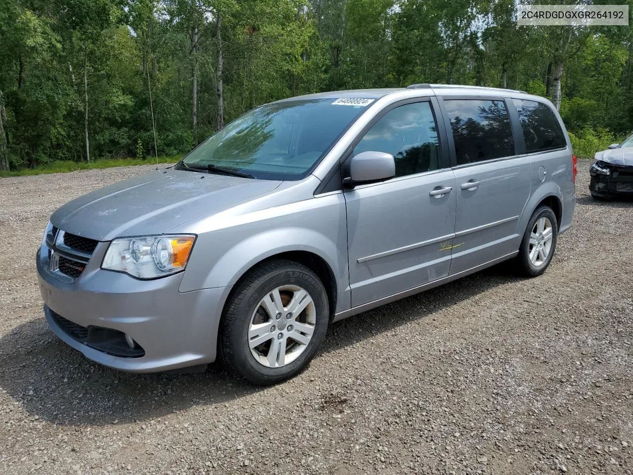 2C4RDGDGXGR264192 2016 Dodge Grand Caravan Crew