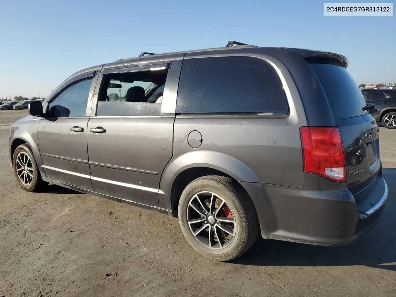 2016 Dodge Grand Caravan R/T VIN: 2C4RDGEG7GR313122 Lot: 65043554