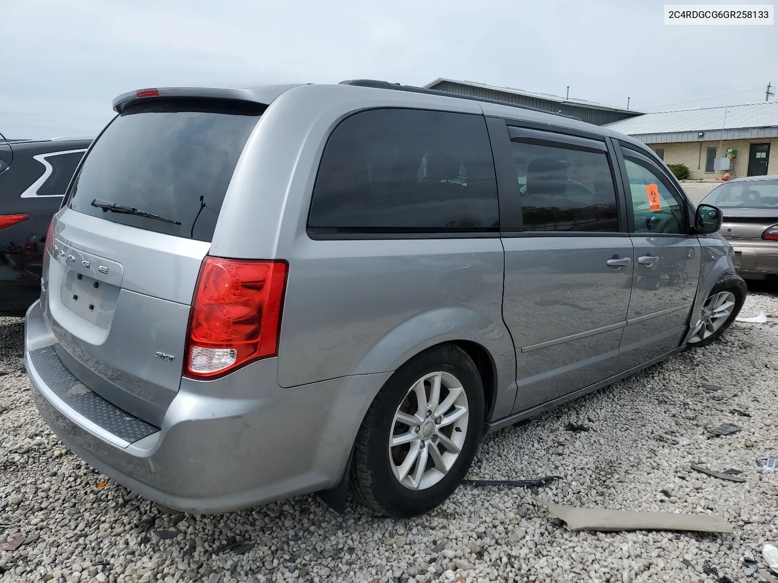 2C4RDGCG6GR258133 2016 Dodge Grand Caravan Sxt