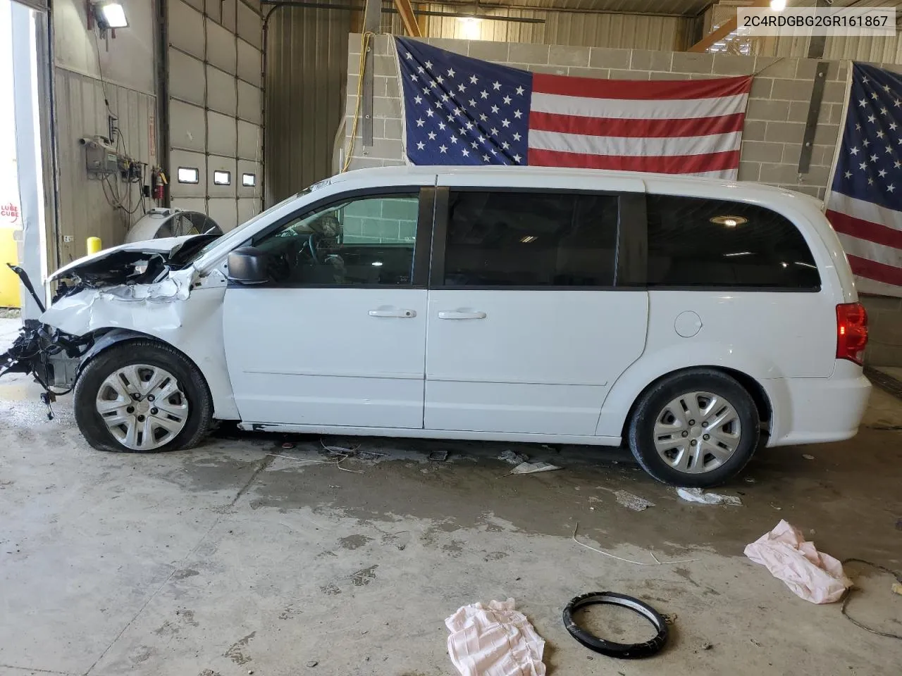 2016 Dodge Grand Caravan Se VIN: 2C4RDGBG2GR161867 Lot: 65350884