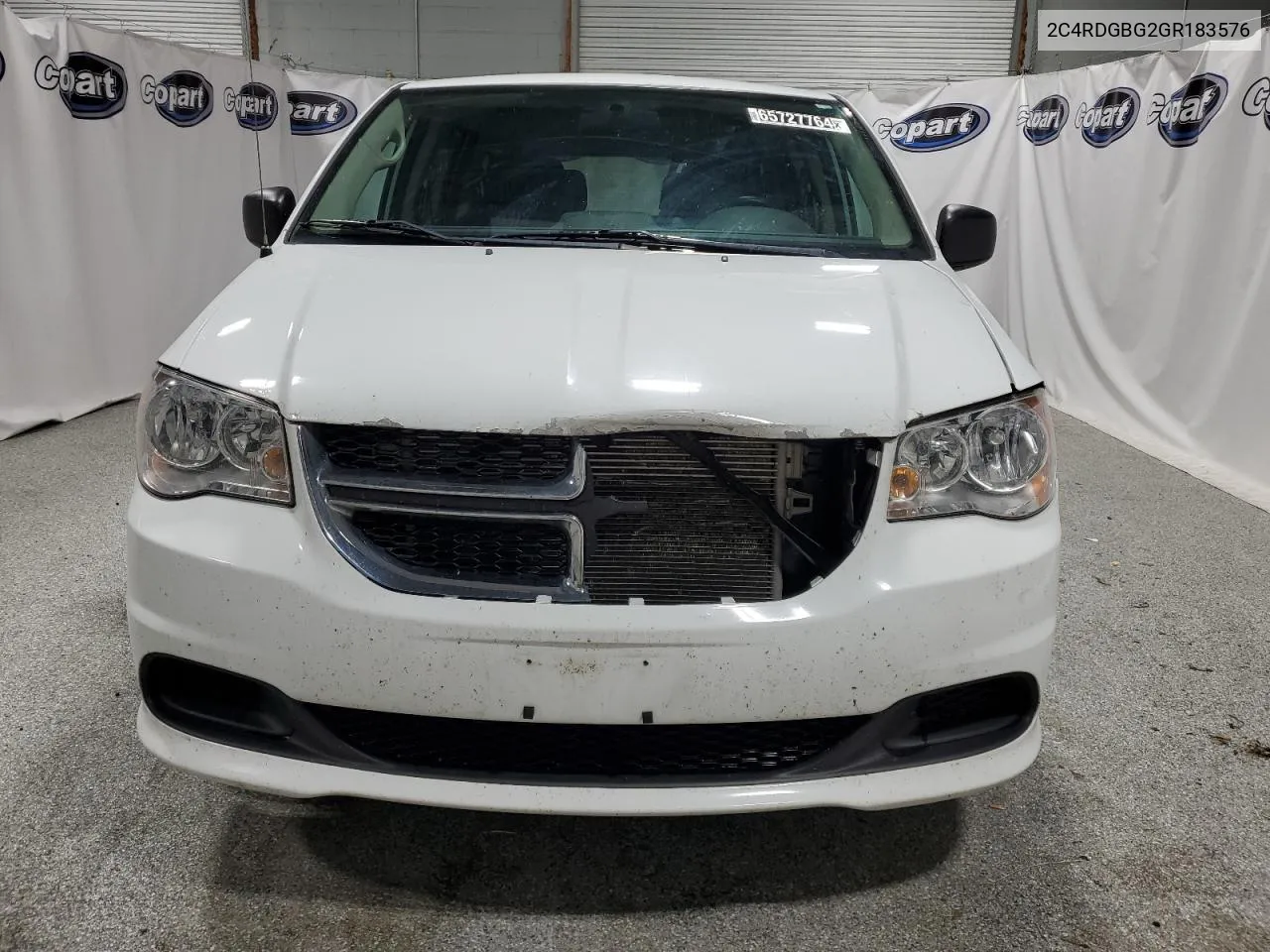 2016 Dodge Grand Caravan Se VIN: 2C4RDGBG2GR183576 Lot: 65727764