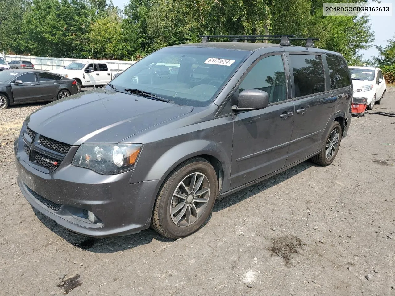 2016 Dodge Grand Caravan Sxt VIN: 2C4RDGCG0GR162613 Lot: 66178824