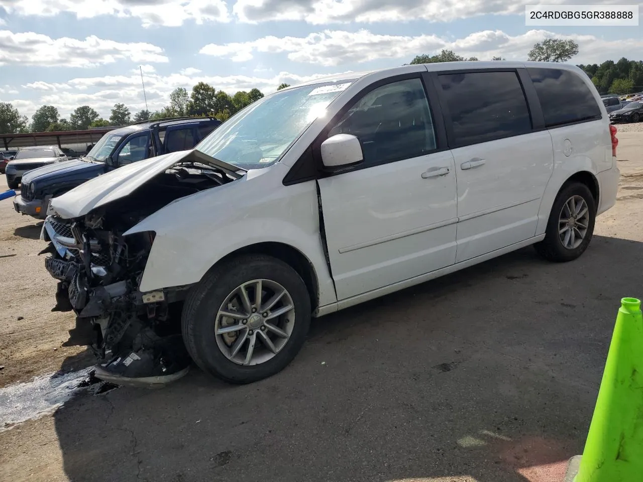 2C4RDGBG5GR388888 2016 Dodge Grand Caravan Se