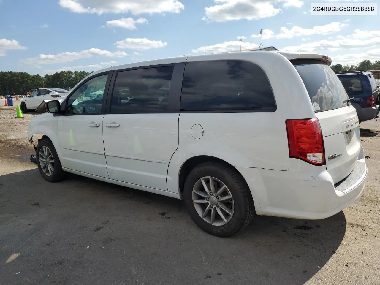 2016 Dodge Grand Caravan Se VIN: 2C4RDGBG5GR388888 Lot: 66478984