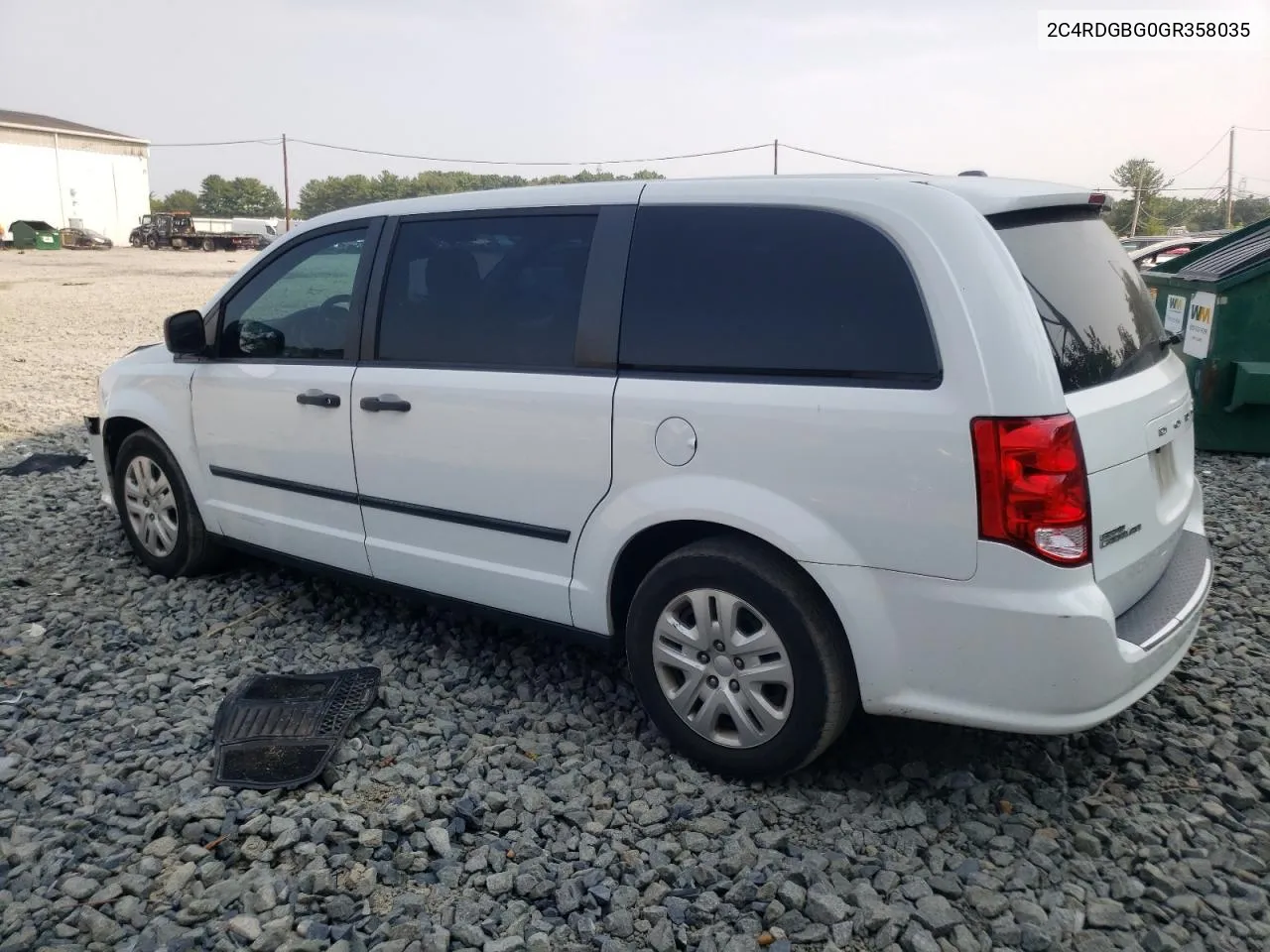 2C4RDGBG0GR358035 2016 Dodge Grand Caravan Se