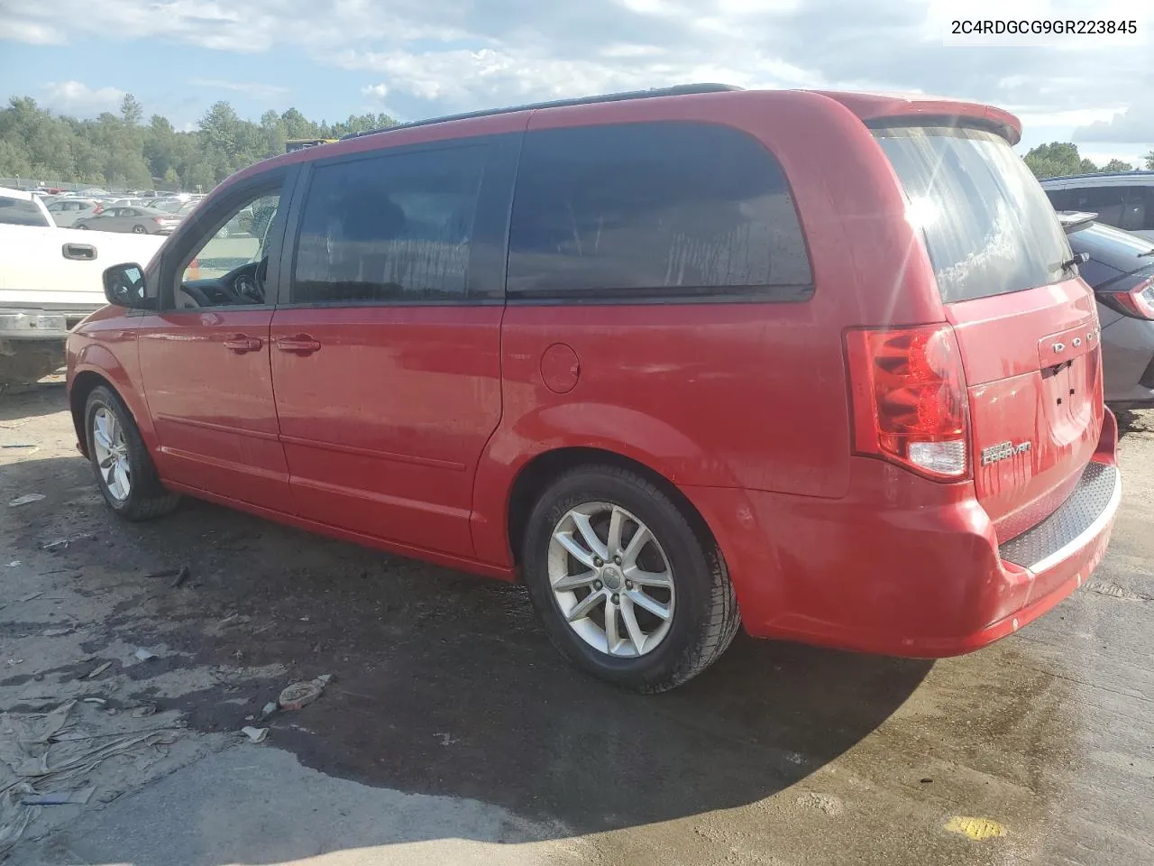 2016 Dodge Grand Caravan Sxt VIN: 2C4RDGCG9GR223845 Lot: 67155724