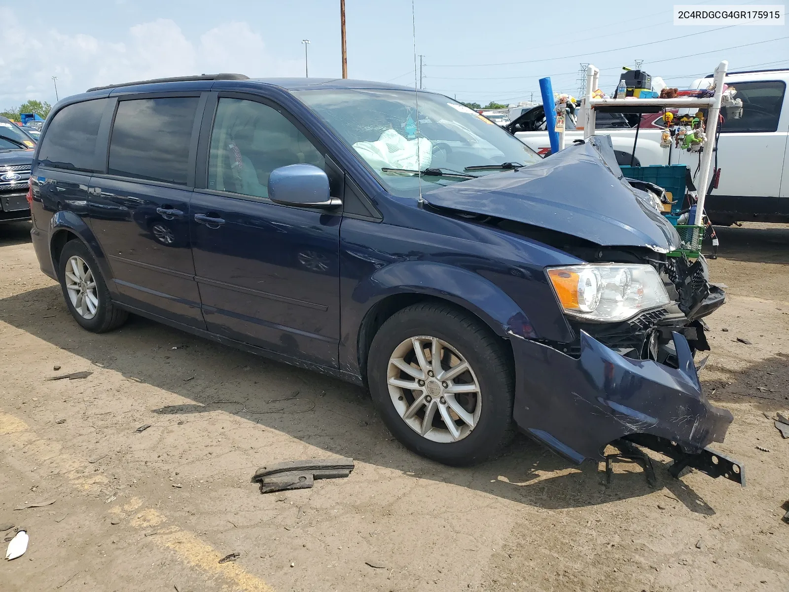 2C4RDGCG4GR175915 2016 Dodge Grand Caravan Sxt