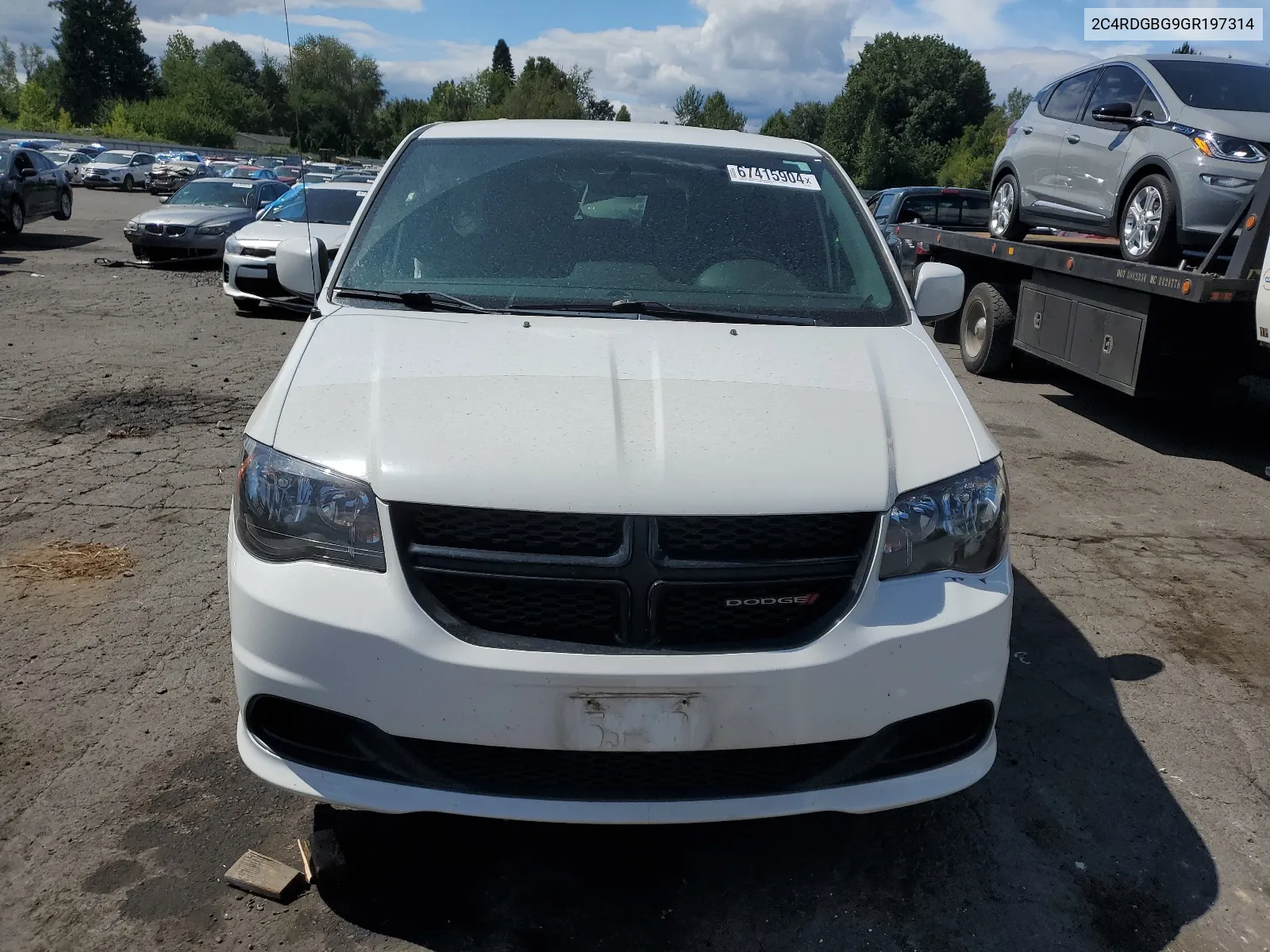 2C4RDGBG9GR197314 2016 Dodge Grand Caravan Se