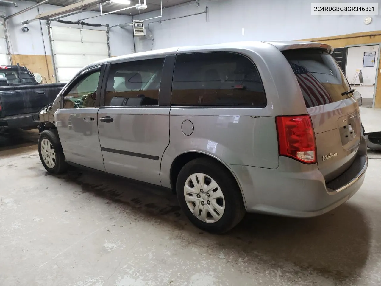 2C4RDGBG8GR346831 2016 Dodge Grand Caravan Se