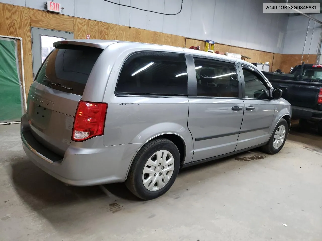 2C4RDGBG8GR346831 2016 Dodge Grand Caravan Se