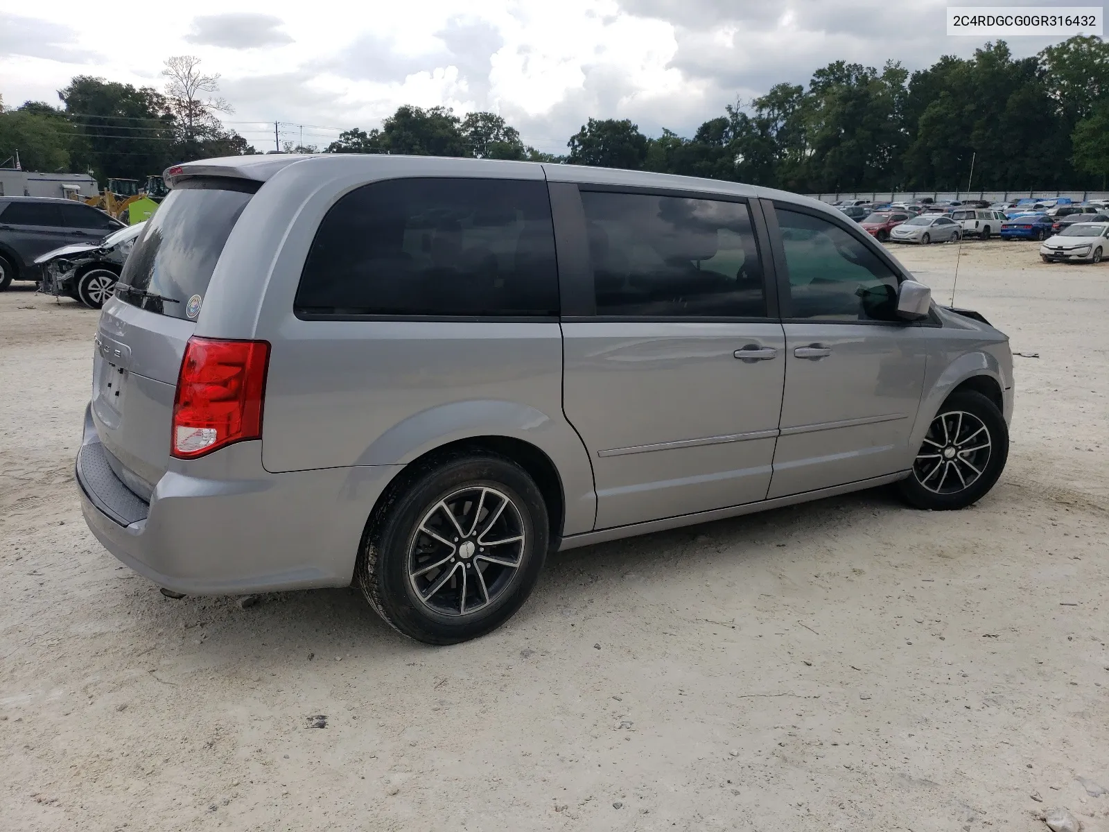 2016 Dodge Grand Caravan Sxt VIN: 2C4RDGCG0GR316432 Lot: 68184774