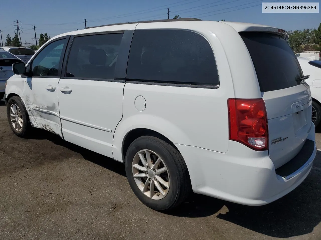 2C4RDGCG7GR396389 2016 Dodge Grand Caravan Sxt