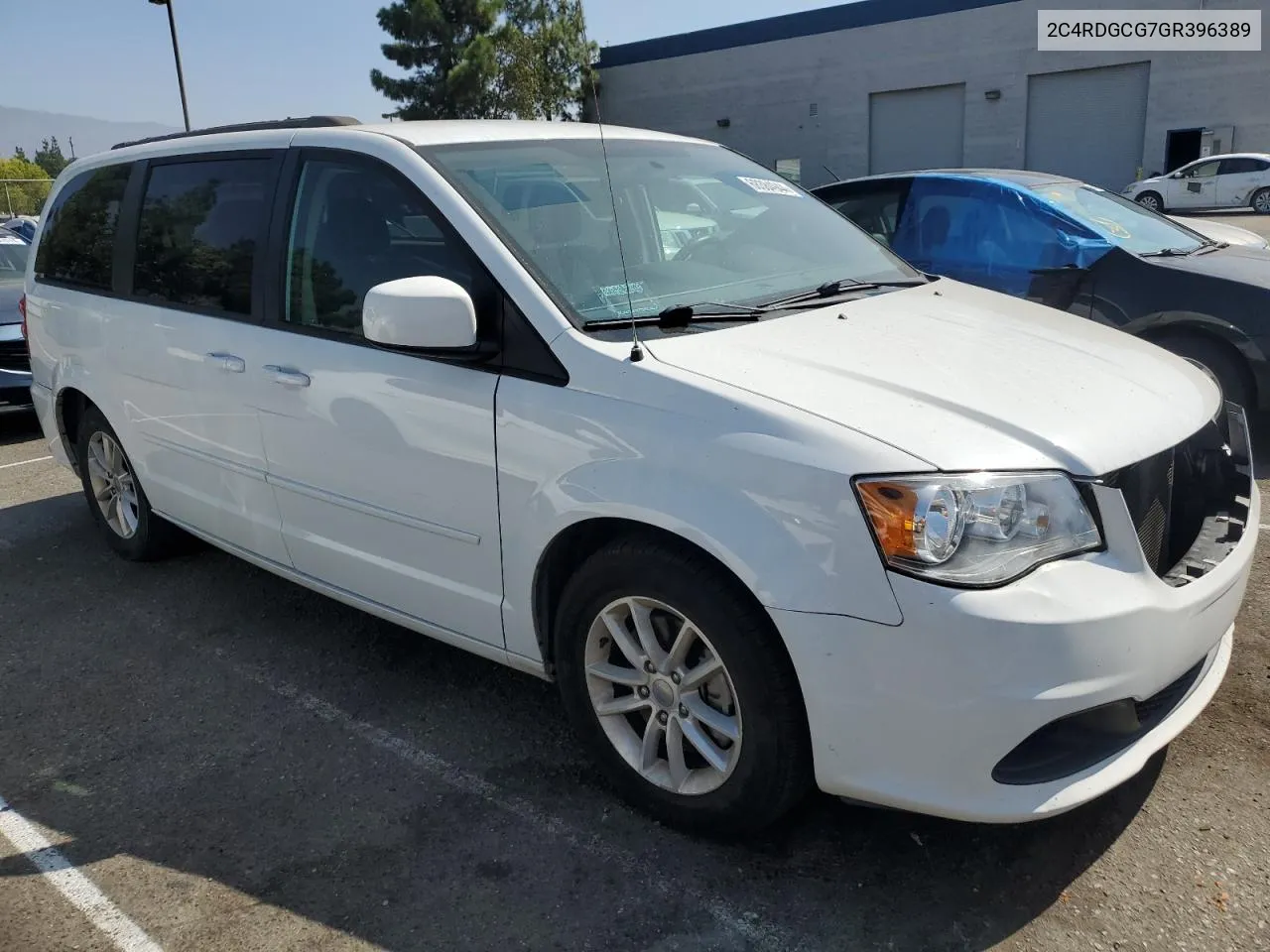 2C4RDGCG7GR396389 2016 Dodge Grand Caravan Sxt