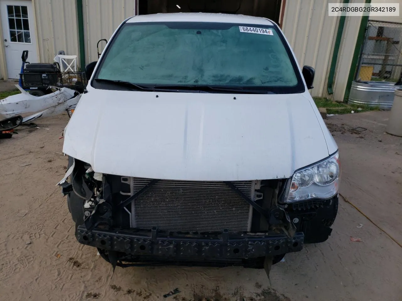 2C4RDGBG2GR342189 2016 Dodge Grand Caravan Se